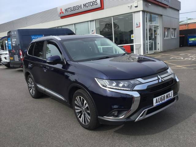 Mitsubishi Outlander 2.0 MIVEC 4 SUV 5dr Petrol CVT 4WD Euro 6 (s/s) (150 ps) SUV Petrol Blue